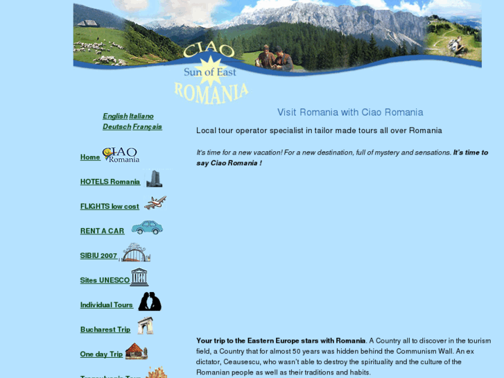 www.ciaoromania.co.uk
