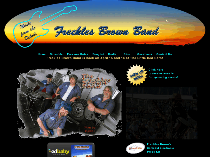 www.frecklesbrownband.com