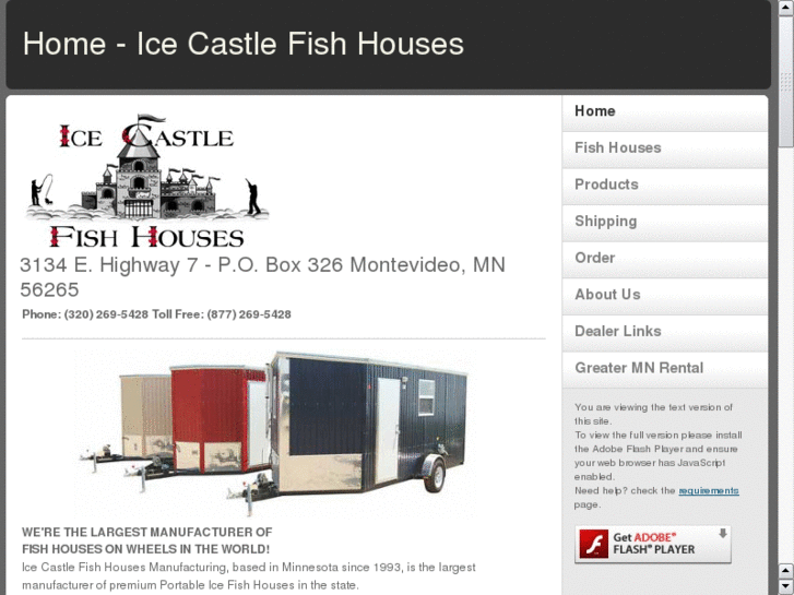 www.icecastlefishhousesmfg.com