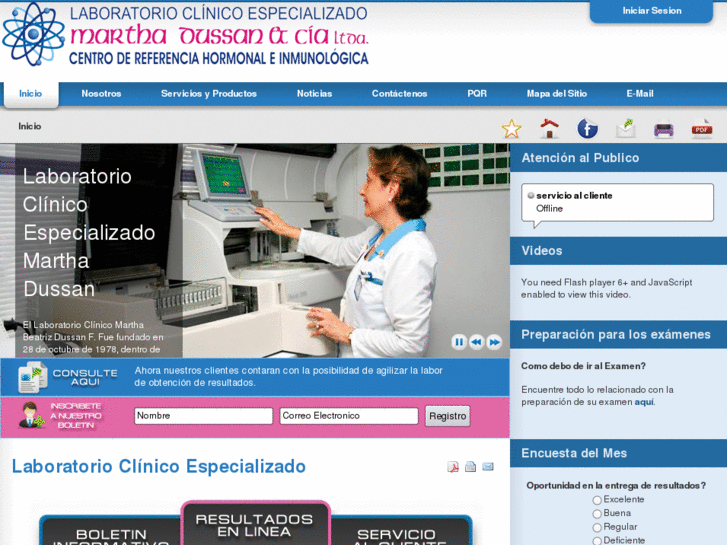 www.laboratoriodussan.com