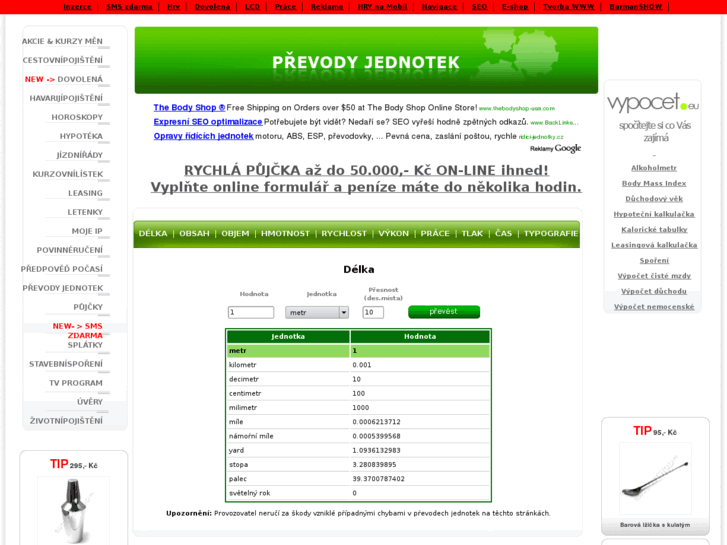 www.prevody-jednotek.com