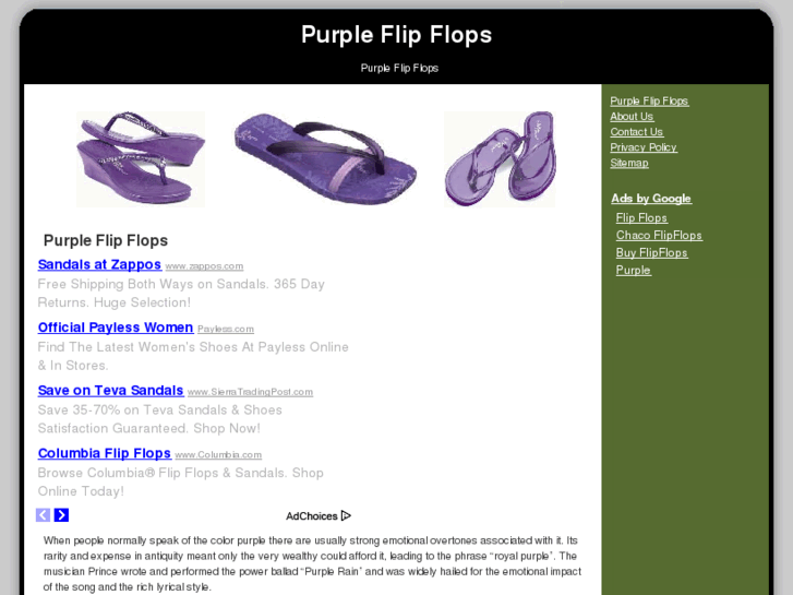 www.purpleflipflops.org