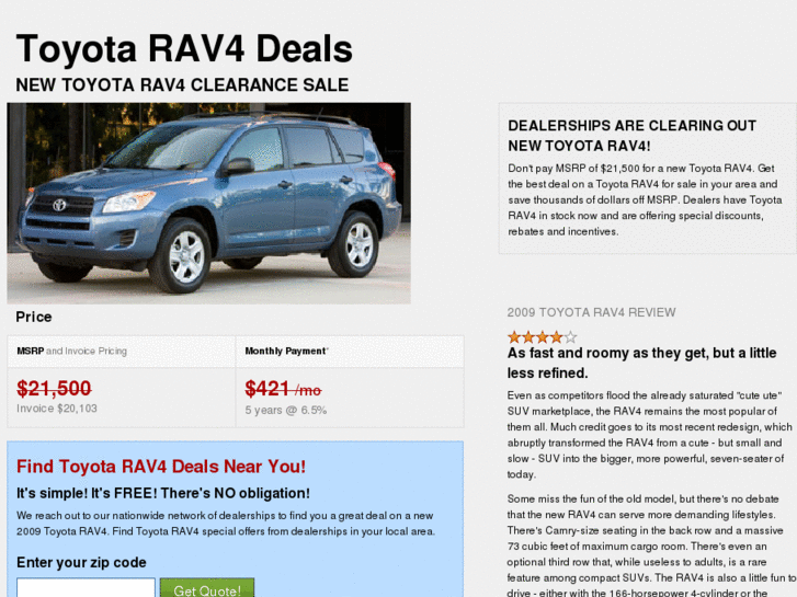 www.toyotarav4deals.com