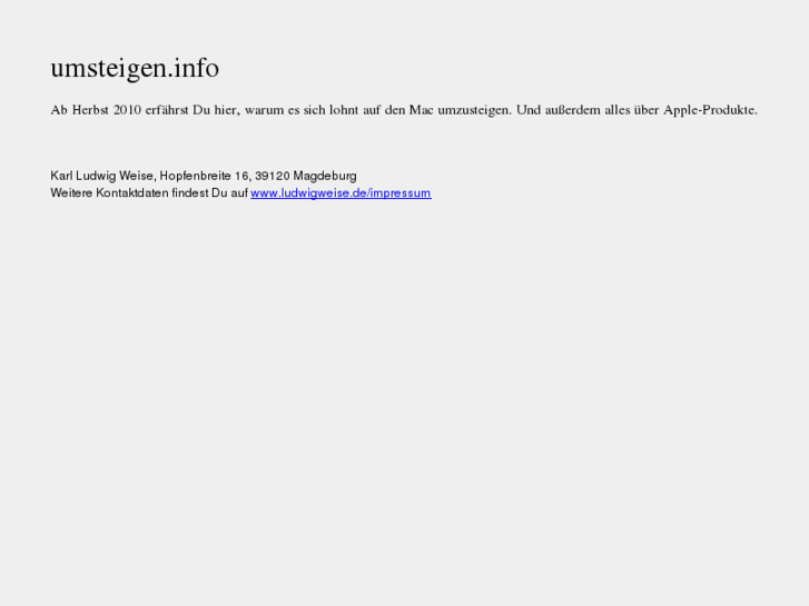 www.umsteigen.info