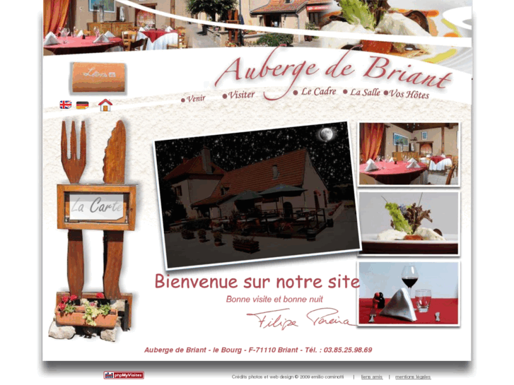 www.aubergedebriant.com