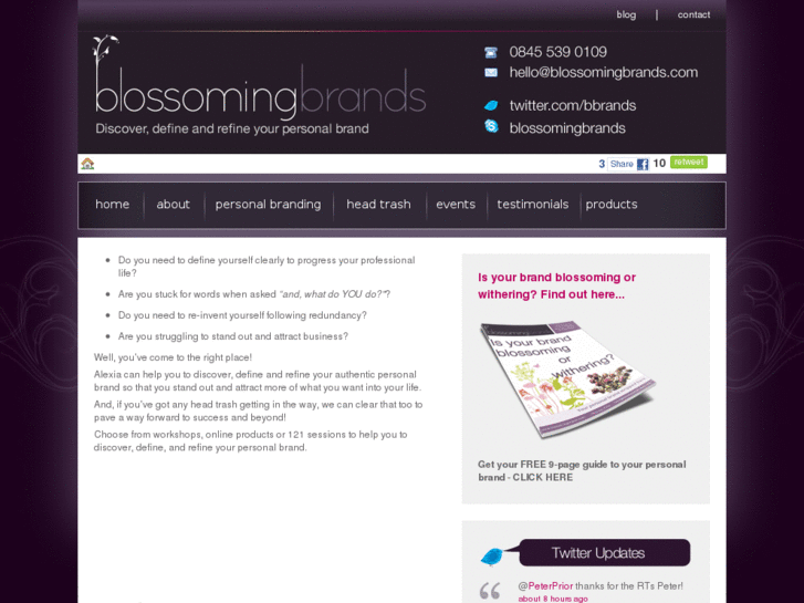 www.blossomingbrands.com