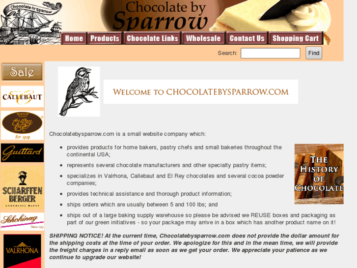 www.chocolatebysparrow.com