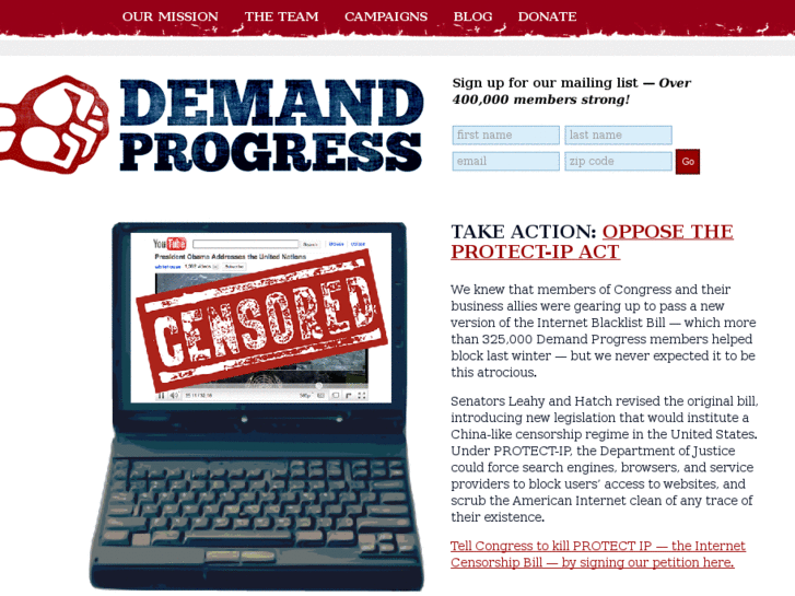 www.demandprogress.net