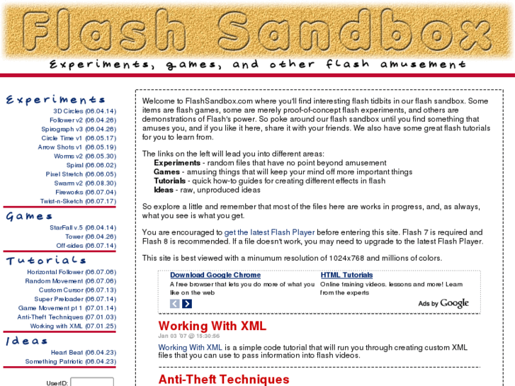 www.flashsandbox.com