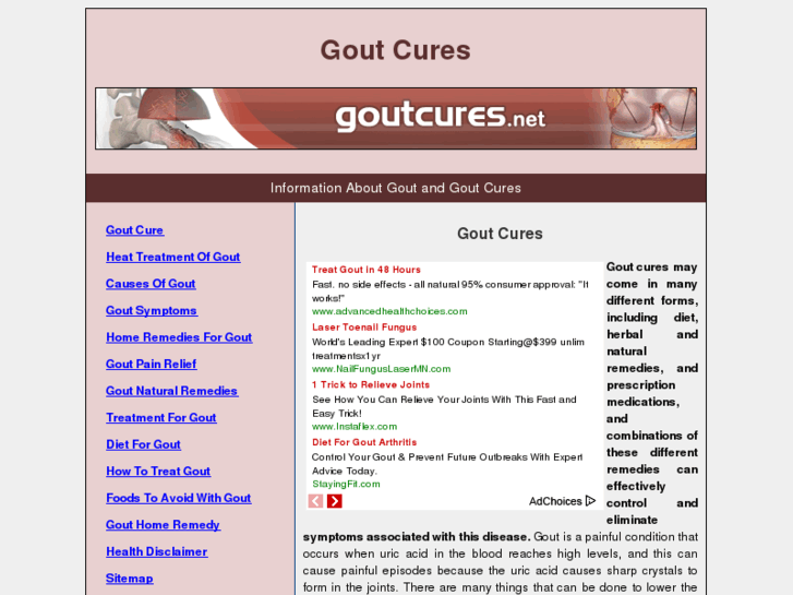 www.goutcures.net