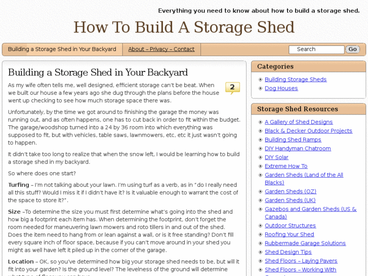 www.howtobuildastorageshed.net