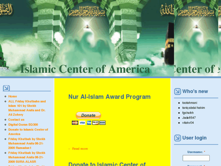 www.islamiccenterofamerica.net