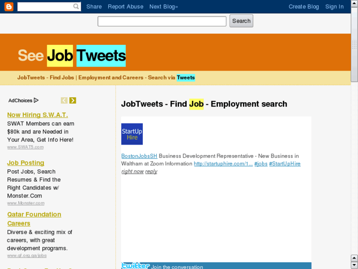 www.job-tweets.com