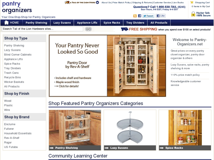 www.pantry-organizers.net