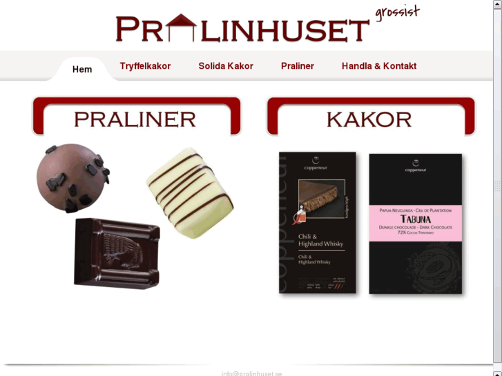 www.pralinhuset.com