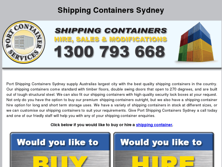 www.shippingcontainerssydney.com