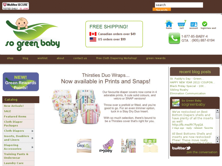 www.sogreenbaby.com