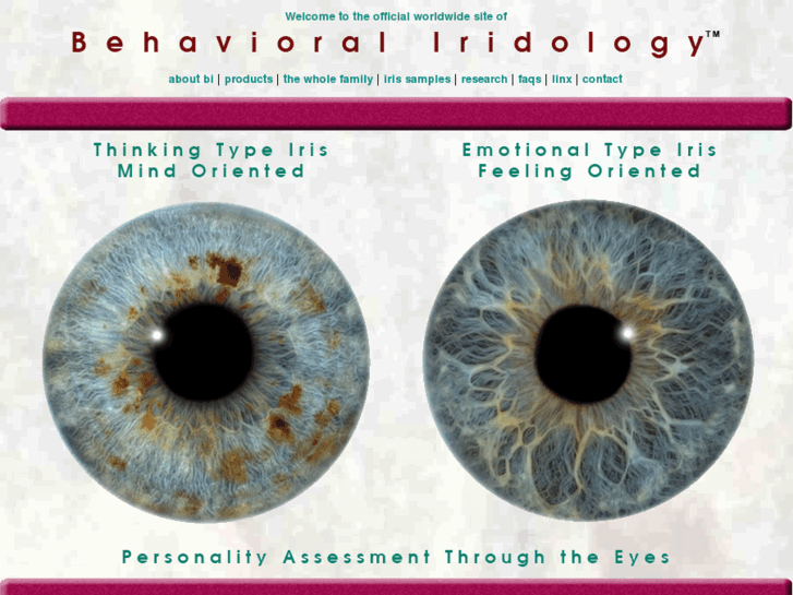 www.behavioraliridology.com