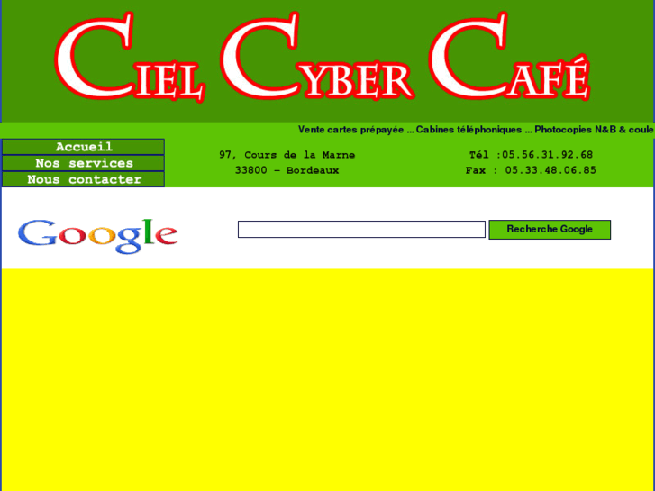 www.cielcybercafe.com