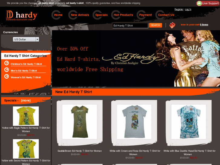 www.edhardyshirtsclub.com