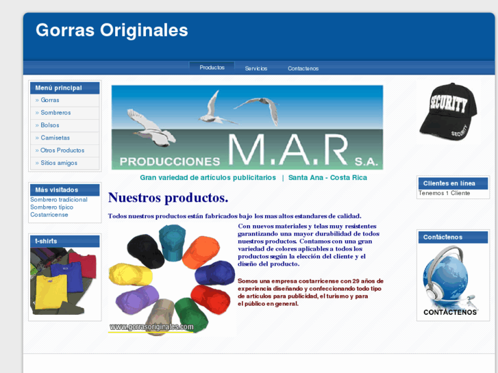 www.gorrasoriginales.com