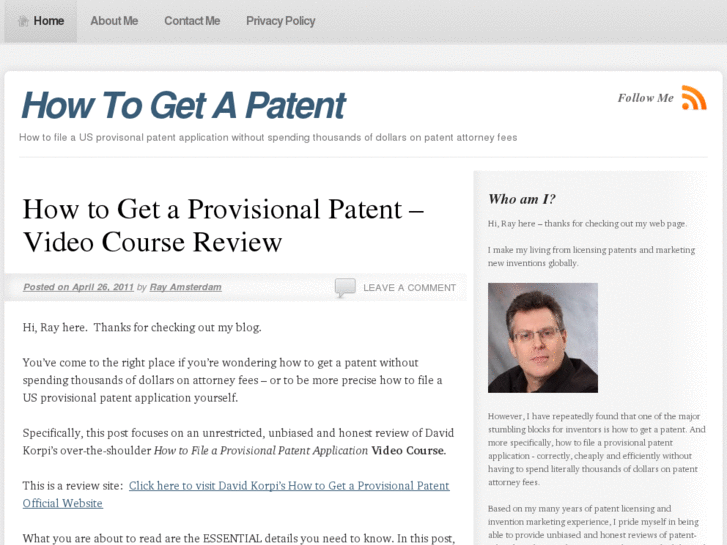 www.how-to-get-a-patent.net
