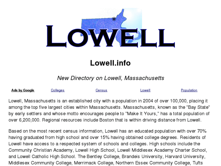 www.lowell.info