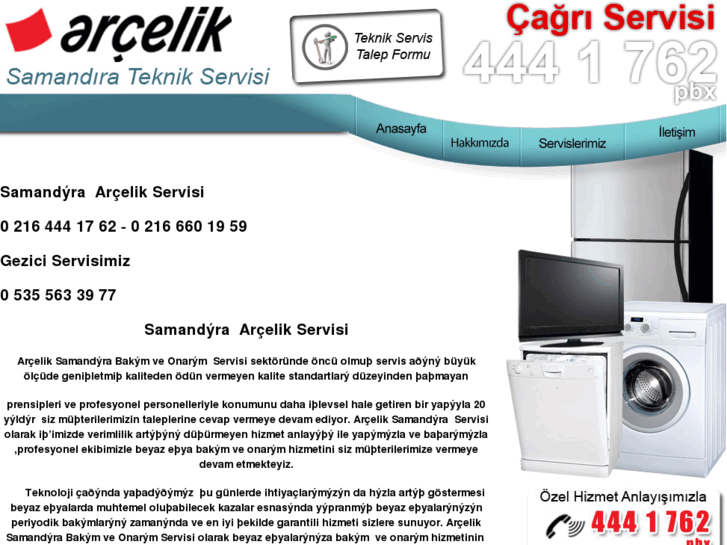 www.samandiraarcelikservisi.com