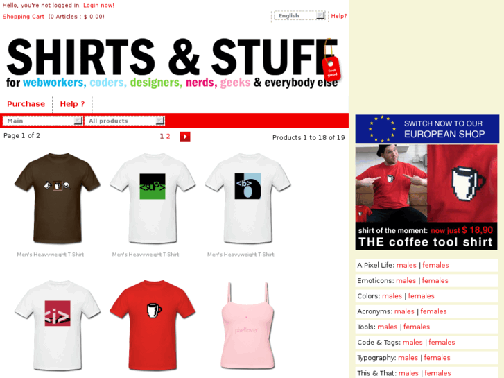 www.shirts-stuff.com