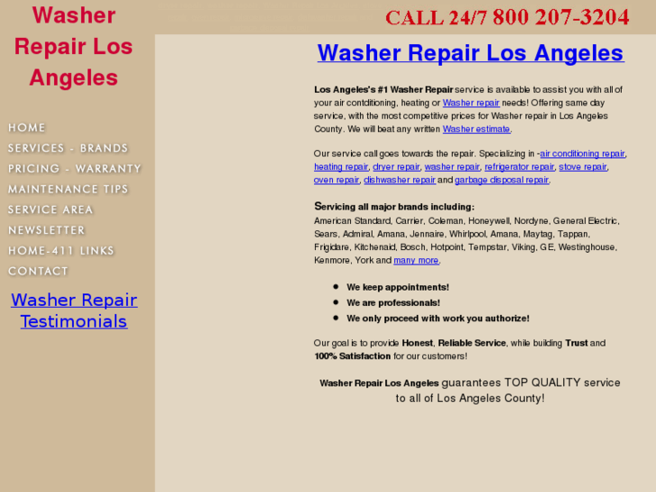 www.washerrepairlosangeles.net