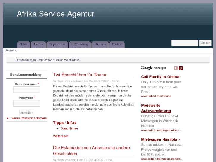 www.afrika-service-agentur.com