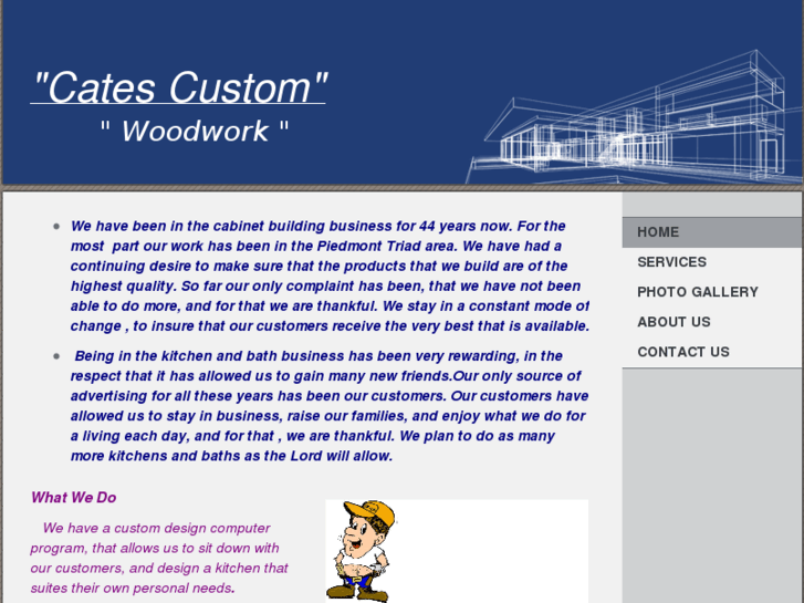 www.catescustomwoodwork.com