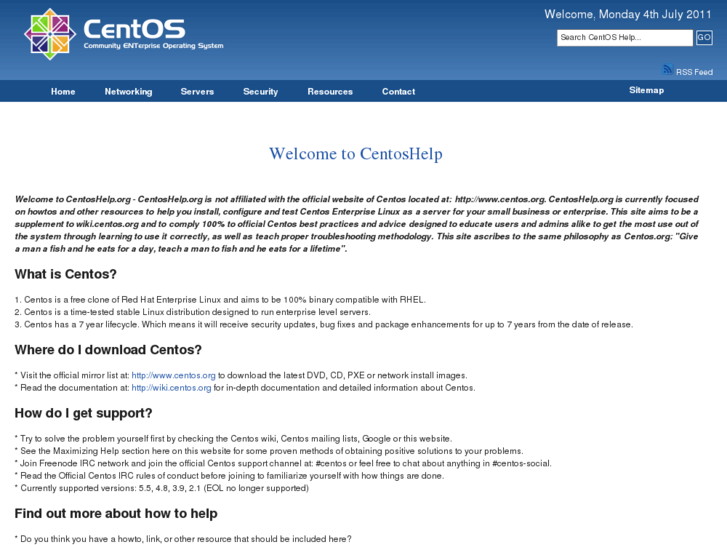 www.centoshelp.com