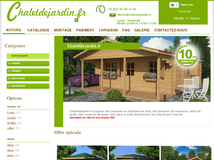 www.chaletdejardin.fr