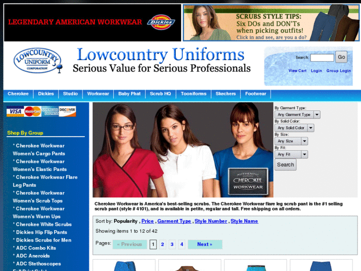 www.cherokeeuniformscrubs.com