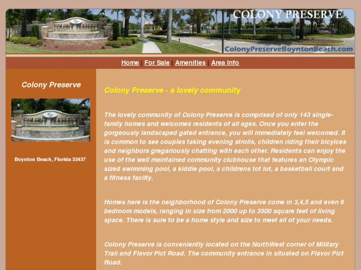 www.colonypreserveboyntonbeach.com