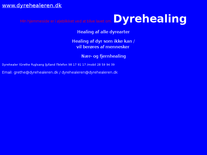 www.dyrehealeren.dk