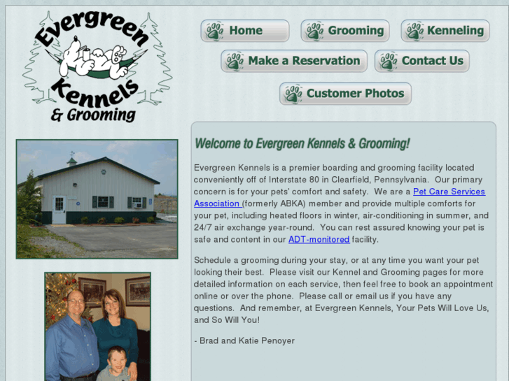 www.evergreenkennelsandgrooming.com