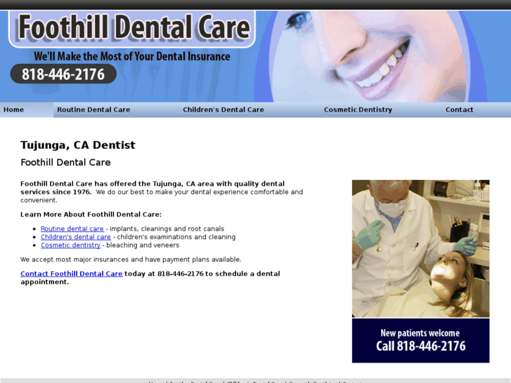 www.foothilldentalcaretujunga.com