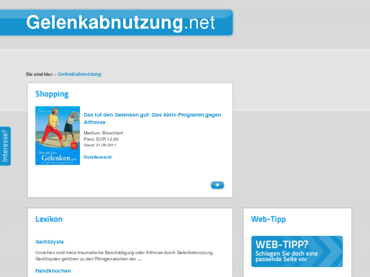 www.gelenkabnutzung.net