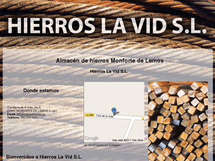 www.hierroslavidsl.es