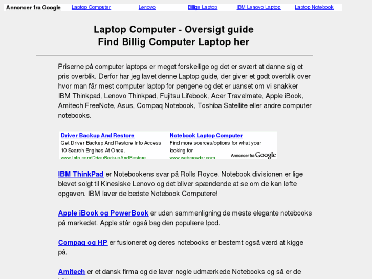 www.laptop-computer.dk