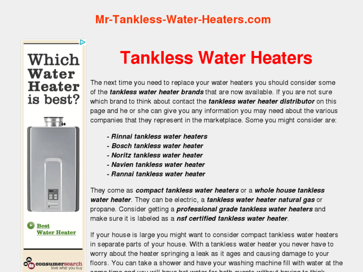 www.mr-tankless-water-heaters.com