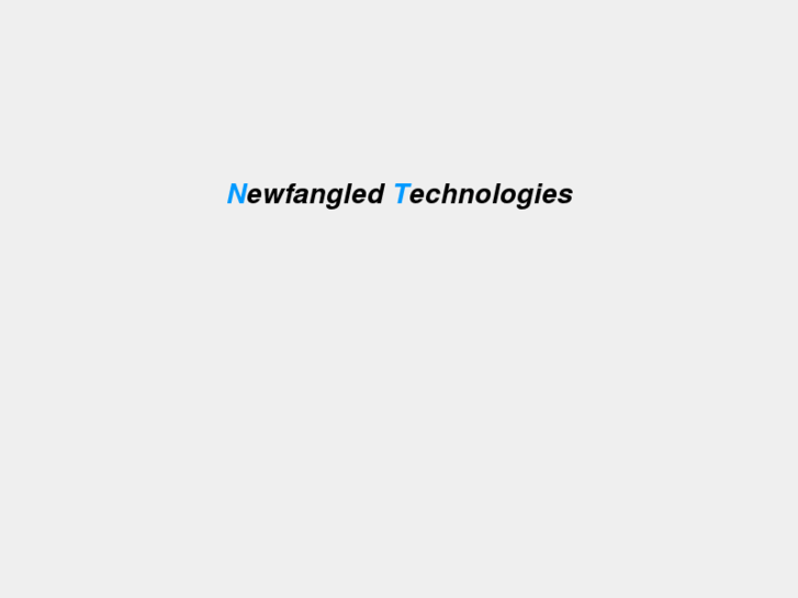 www.newfangled-tech.com