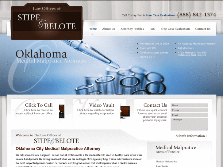 www.oklahomamedicalmalpracticefirm.com