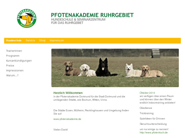 www.pfotenakademie.info