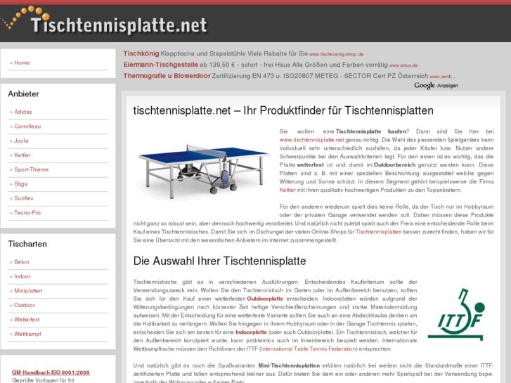 www.tischtennisplatte.net