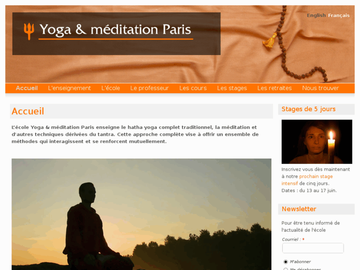 www.yogaetmeditationparis.com