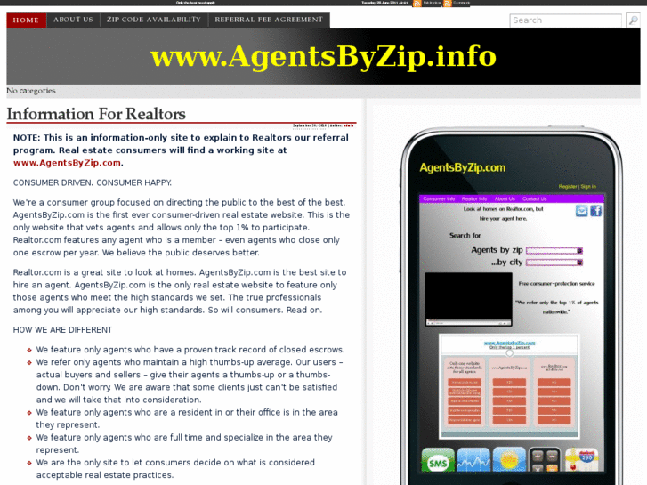 www.agentsbyzip.info