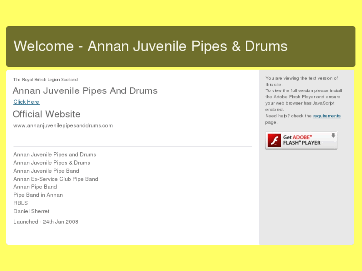 www.annanjuvenilepipesanddrums.com